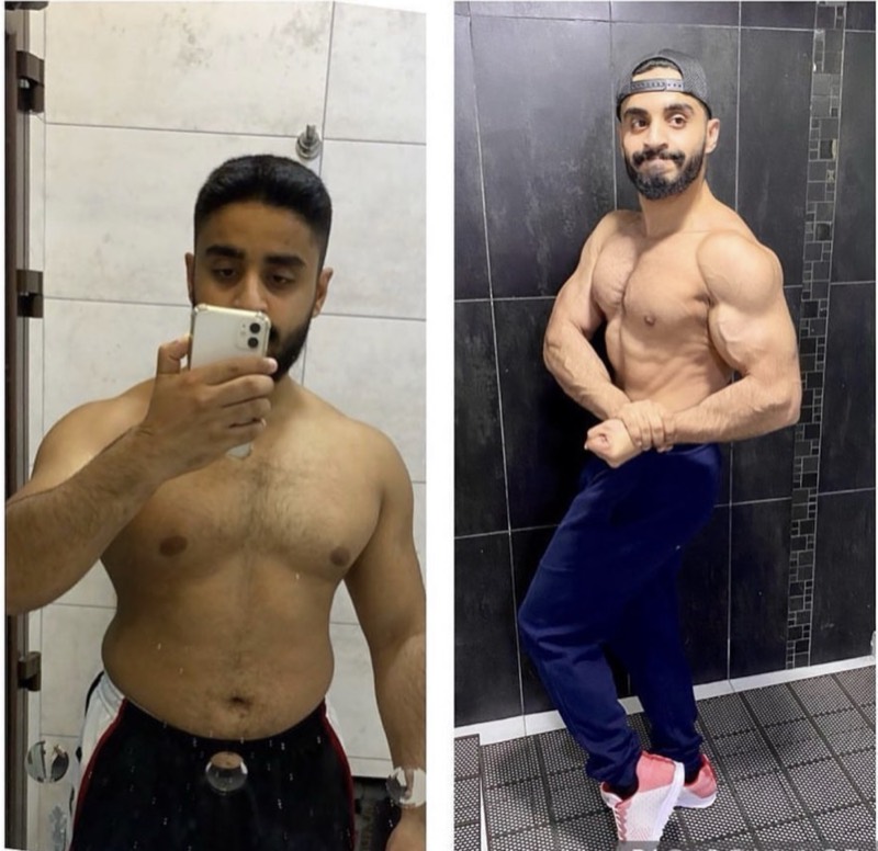 تحول عميل قبل وبعد